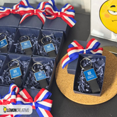 Set de Regalo Corporativo con Llavero Personalizado - Lemon Creativo